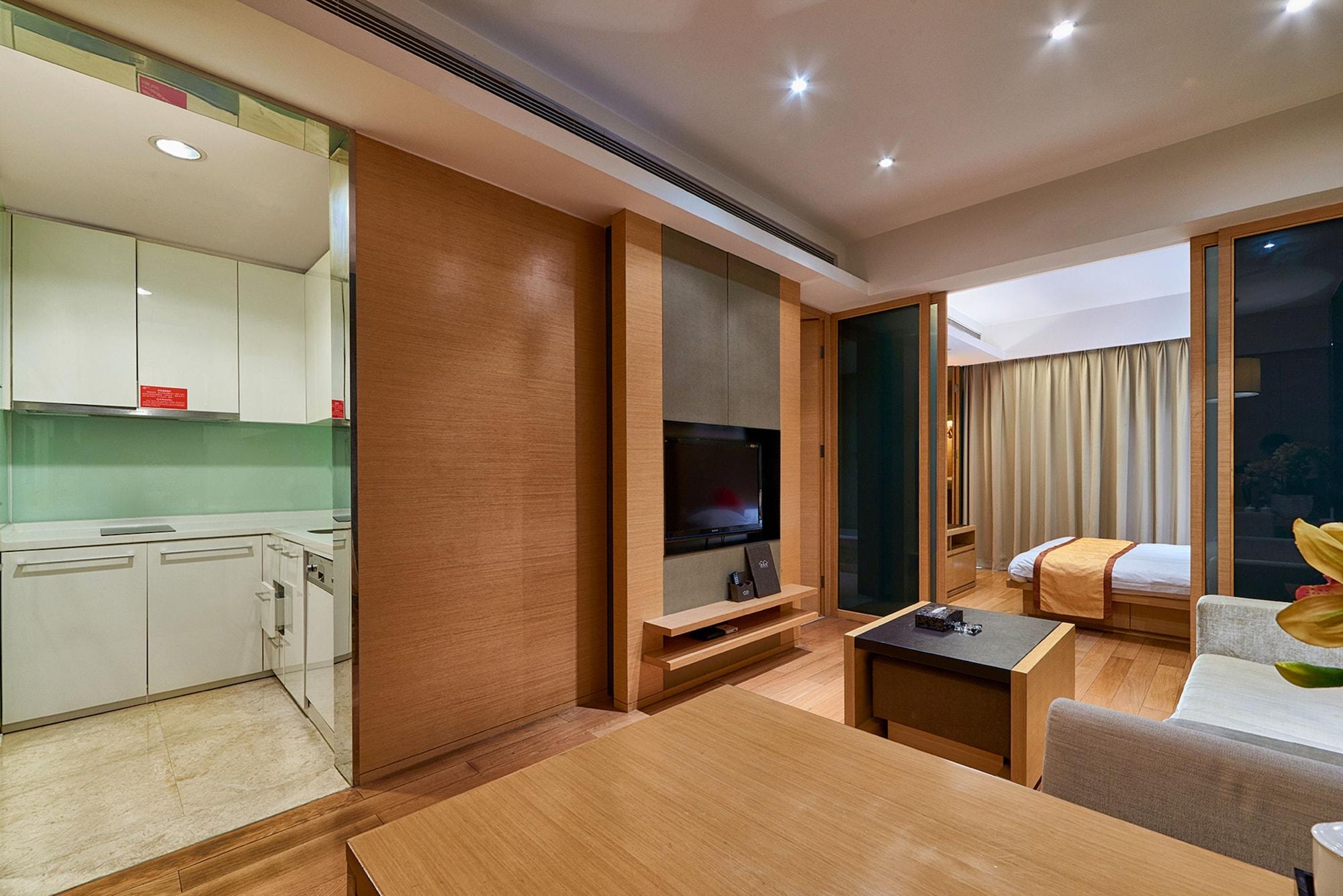 Guangzhou Heefun Apartment - Poly World Trading Center Shajing 외부 사진