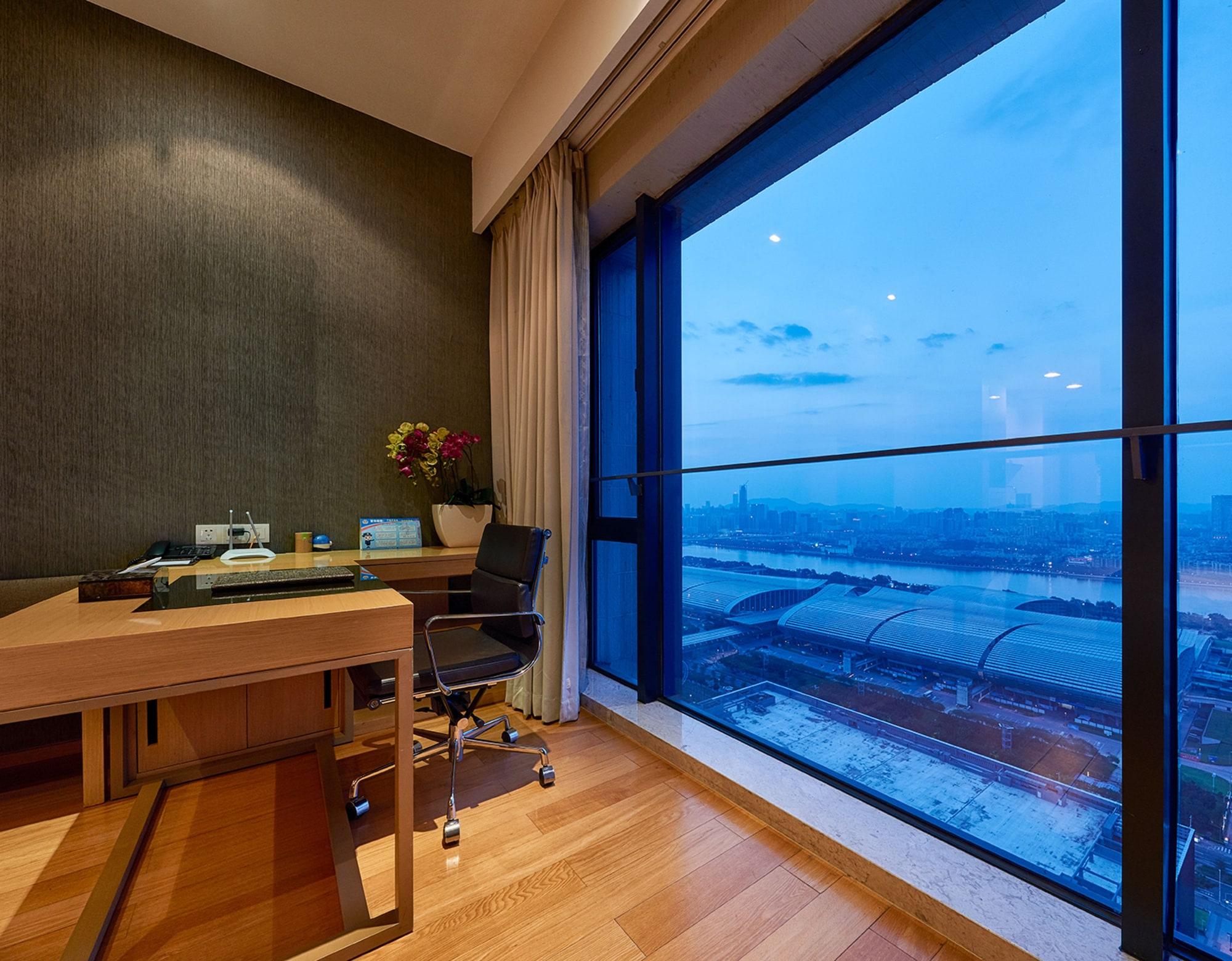 Guangzhou Heefun Apartment - Poly World Trading Center Shajing 외부 사진